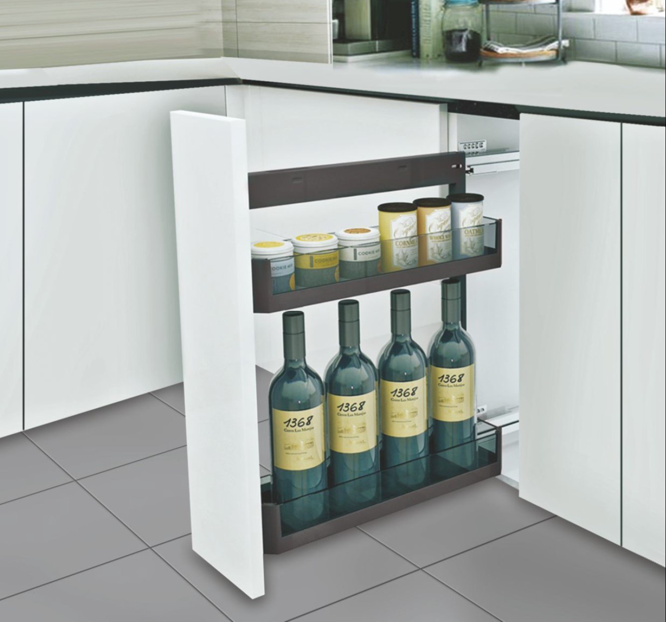 Glass Bottle Pullout