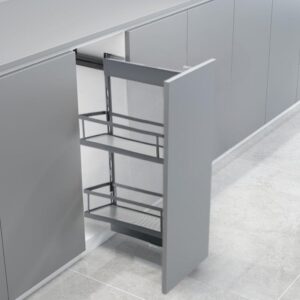 Grey  Bottle Pull out