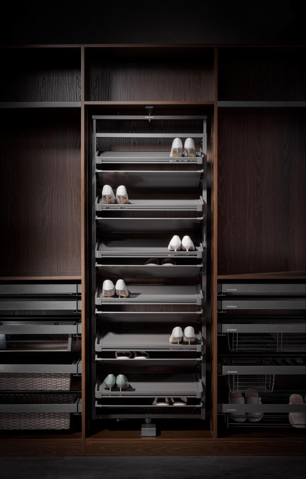 360° Rotating Shoe Rack