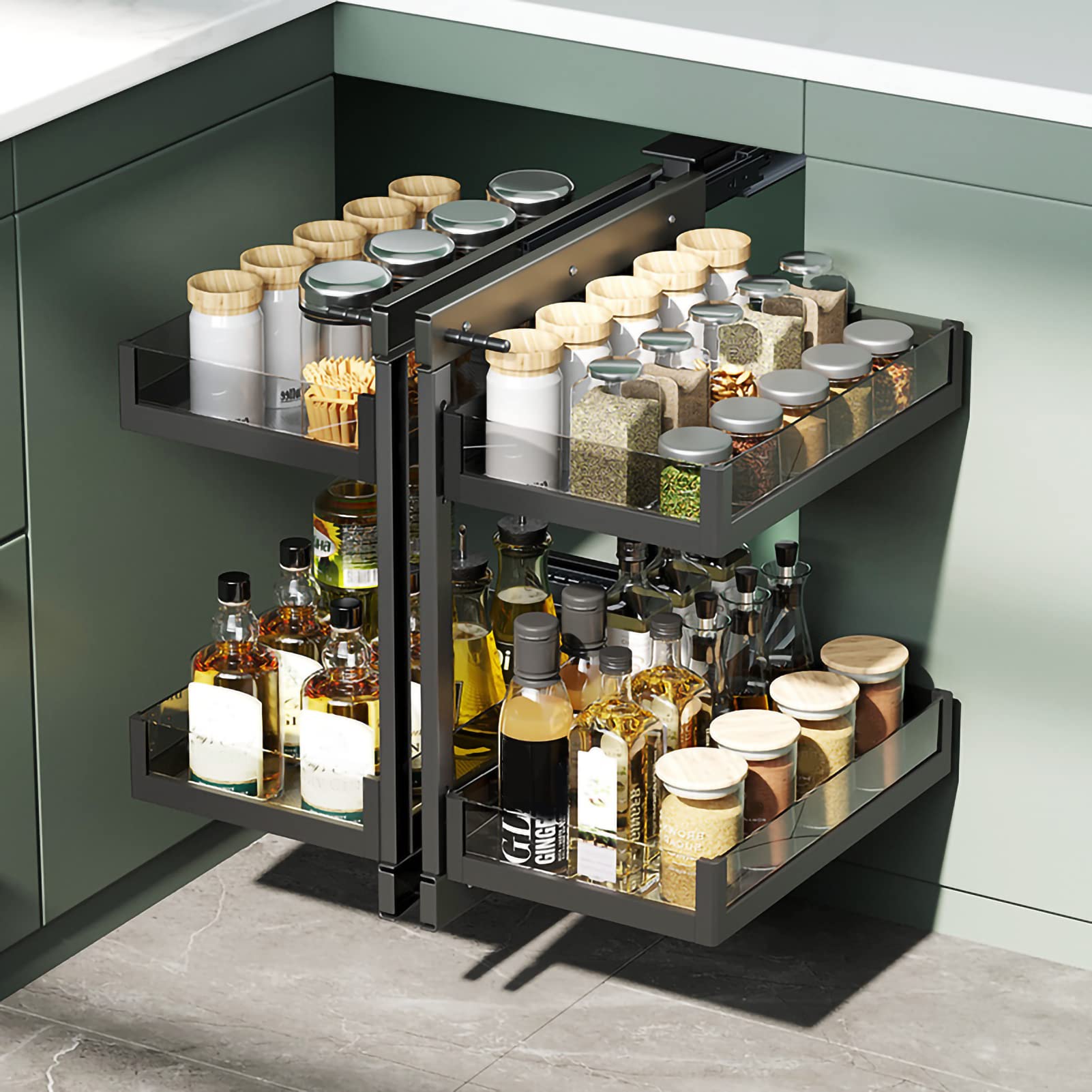 Universal Magic Corner Glass